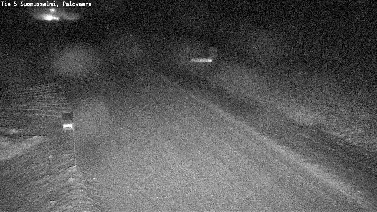 Weather Camera Image Road 5 Suomussalmi, Palovaara, Suomussalmi, Kainuu