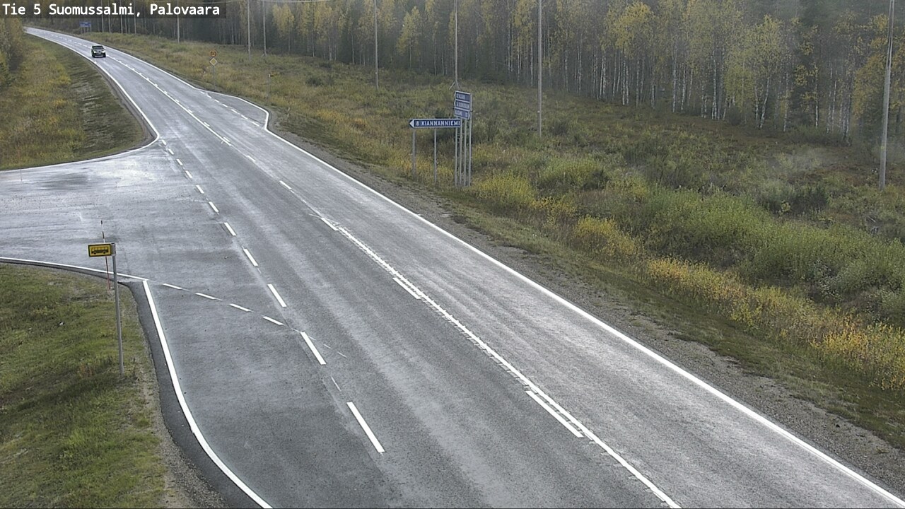 Kelikamerat Kuva Tie 5 Suomussalmi, Palovaara, Suomussalmi, Kainuu