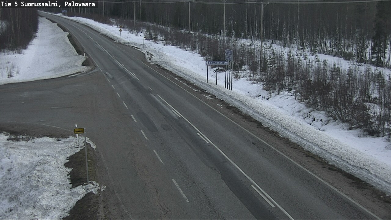 Kelikamerat Kuva Tie 5 Suomussalmi, Palovaara, Suomussalmi, Kainuu