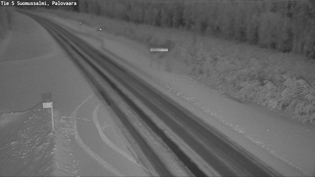 Kelikamerat Kuva Tie 5 Suomussalmi, Palovaara, Suomussalmi, Kainuu