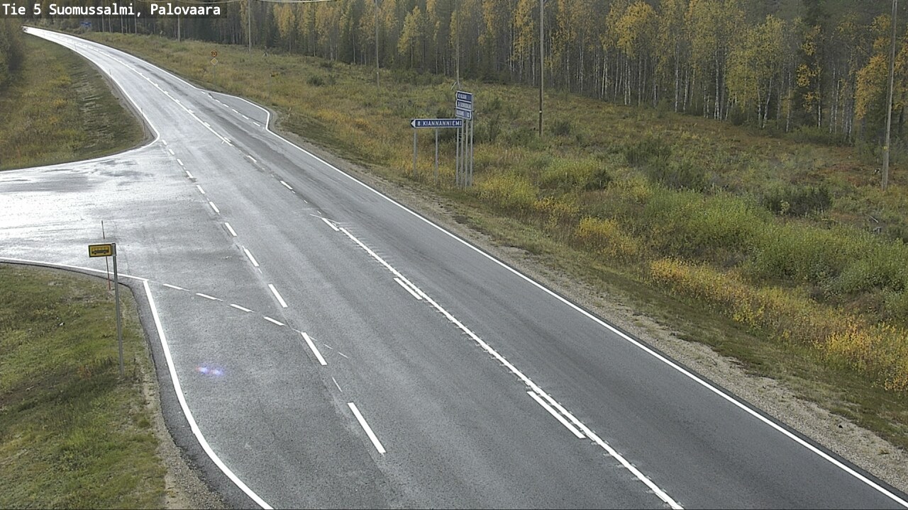 Kelikamerat Kuva Tie 5 Suomussalmi, Palovaara, Suomussalmi, Kainuu