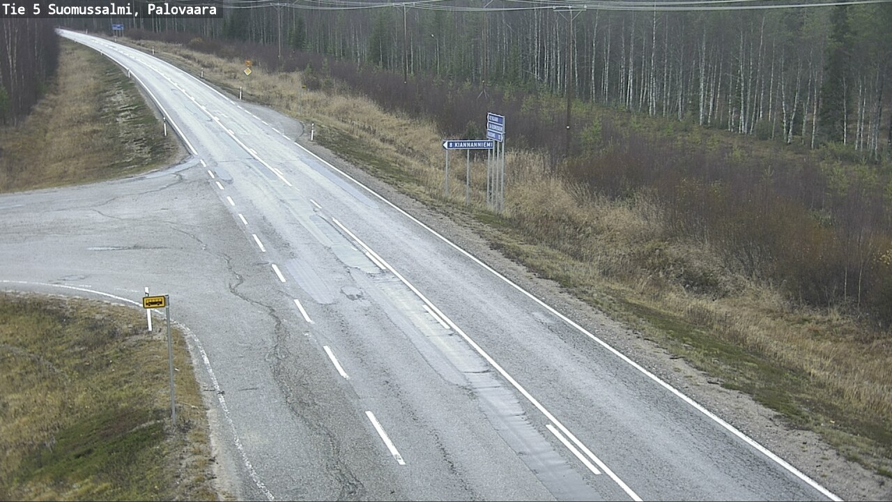 Kelikamerat Kuva Tie 5 Suomussalmi, Palovaara, Suomussalmi, Kainuu