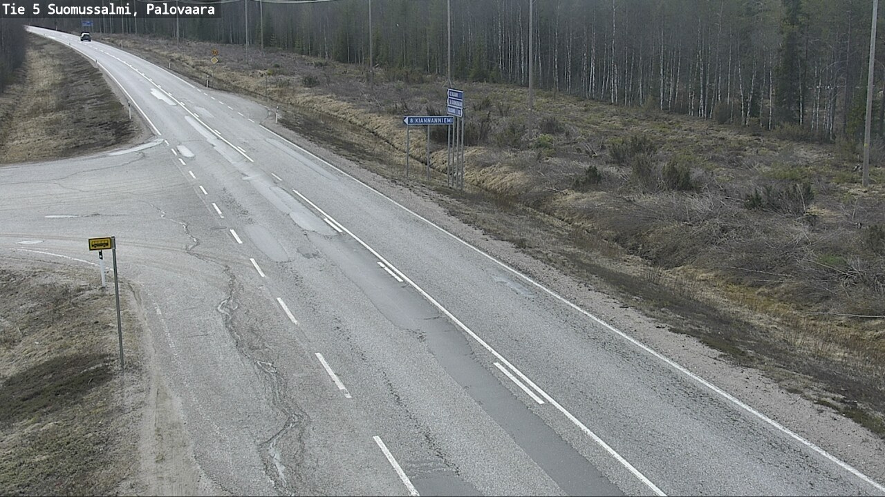 Kelikamerat Kuva Tie 5 Suomussalmi, Palovaara, Suomussalmi, Kainuu