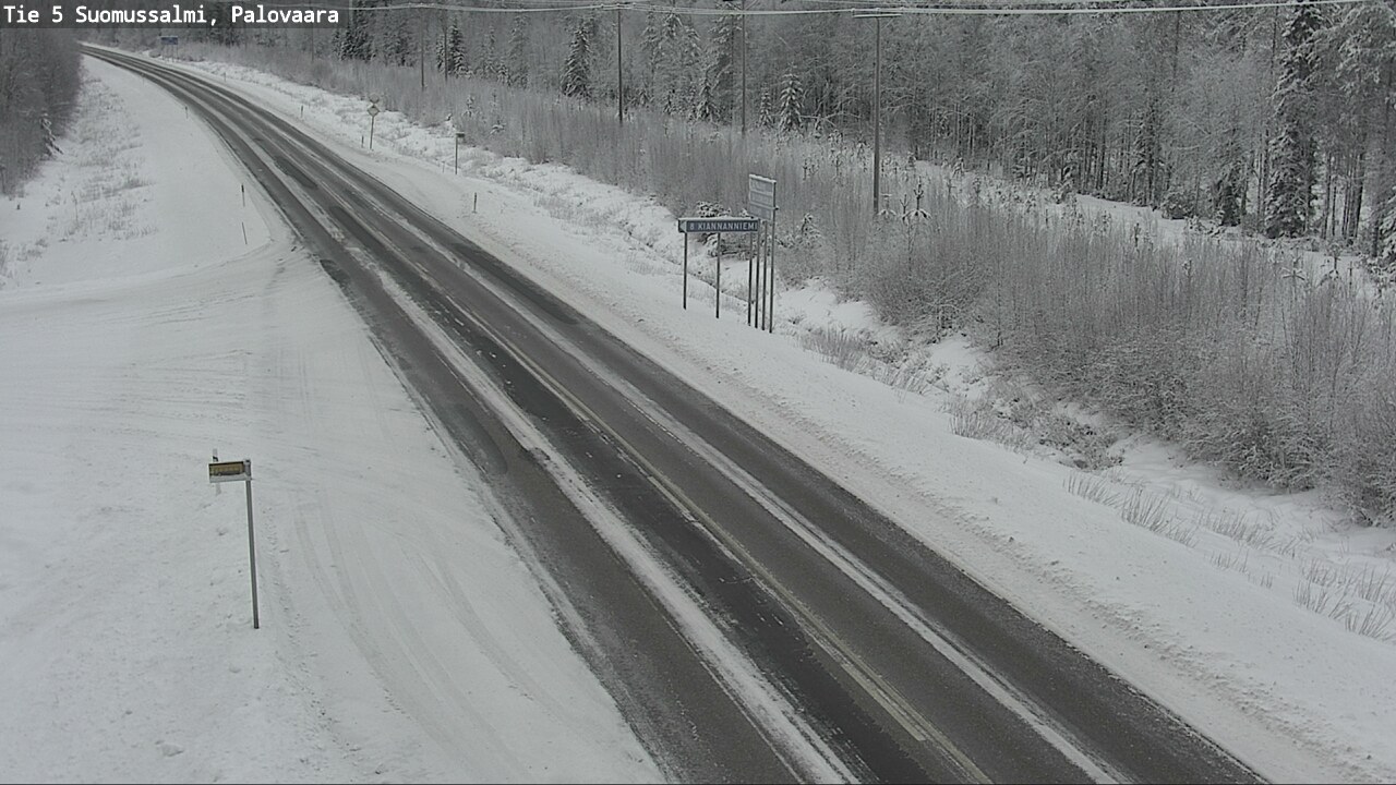 Kelikamerat Kuva Tie 5 Suomussalmi, Palovaara, Suomussalmi, Kainuu