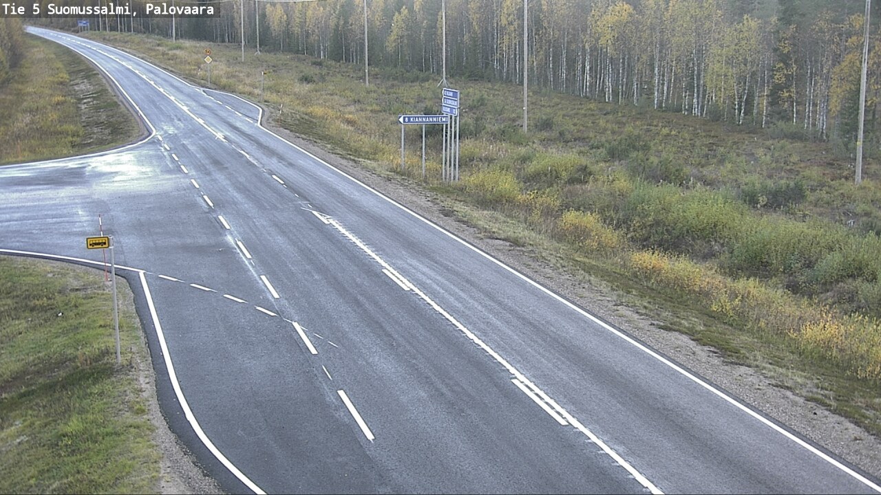 Kelikamerat Kuva Tie 5 Suomussalmi, Palovaara, Suomussalmi, Kainuu