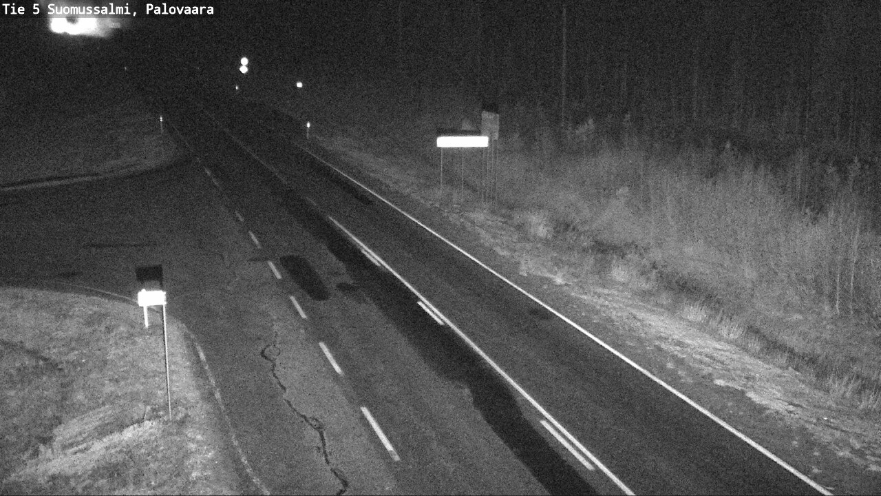 Kelikamerat Kuva Tie 5 Suomussalmi, Palovaara, Suomussalmi, Kainuu