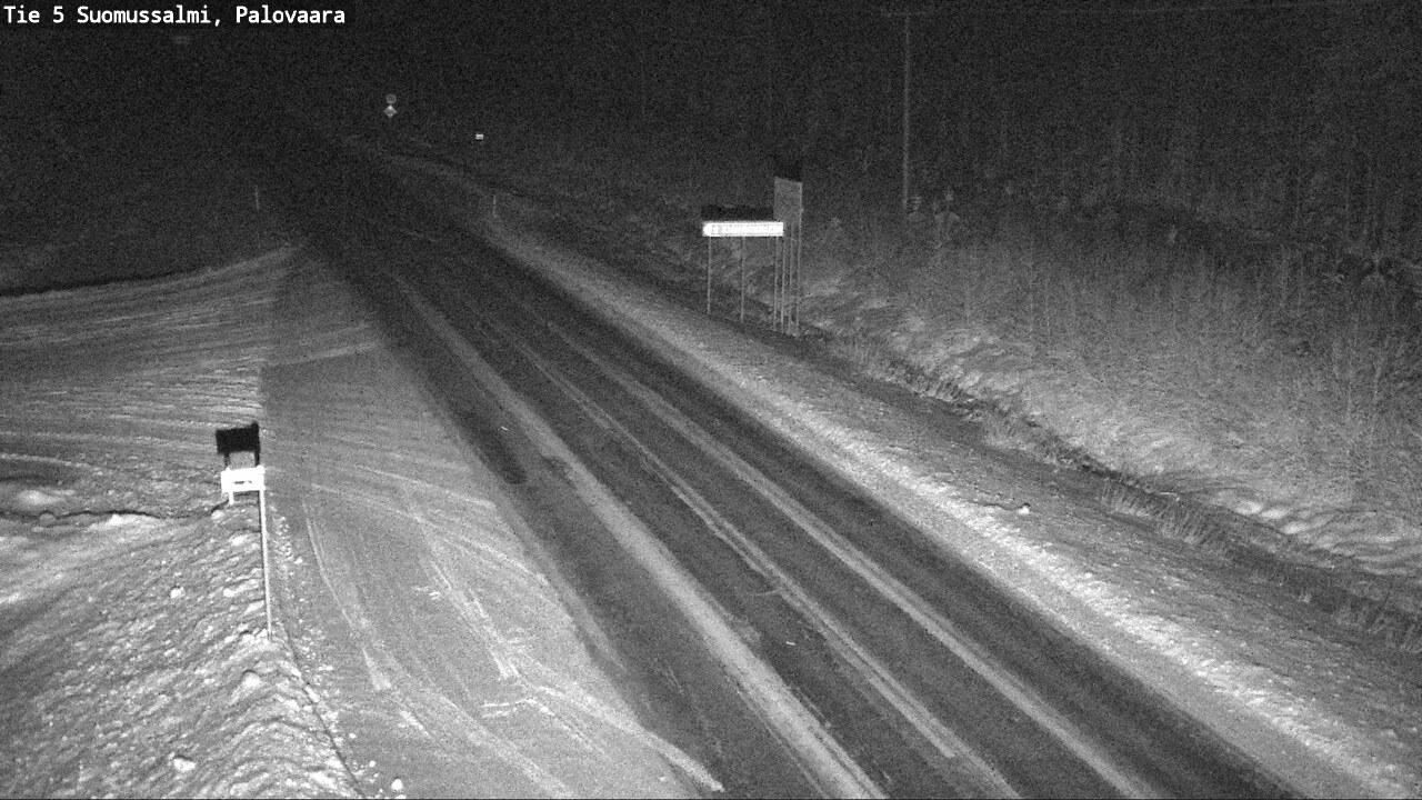 Kelikamerat Kuva Tie 5 Suomussalmi, Palovaara, Suomussalmi, Kainuu