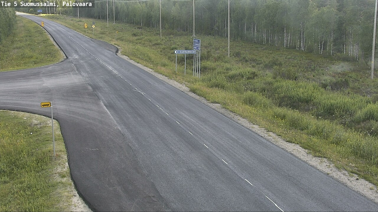 Kelikamerat Kuva Tie 5 Suomussalmi, Palovaara, Suomussalmi, Kainuu