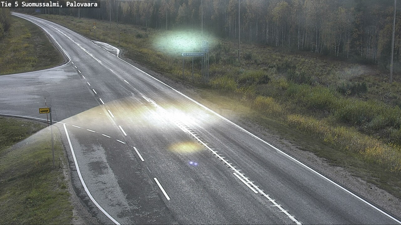 Kelikamerat Kuva Tie 5 Suomussalmi, Palovaara, Suomussalmi, Kainuu