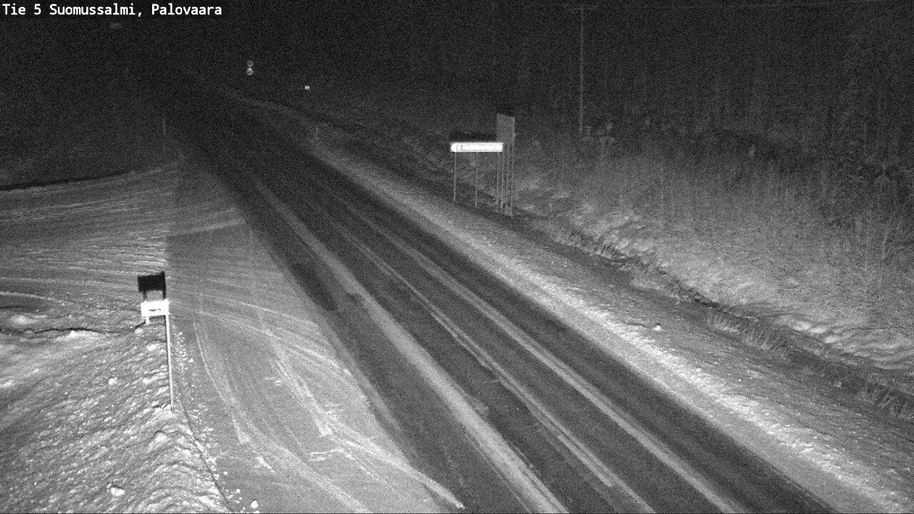 Kelikamerat Kuva Tie 5 Suomussalmi, Palovaara, Suomussalmi, Kainuu