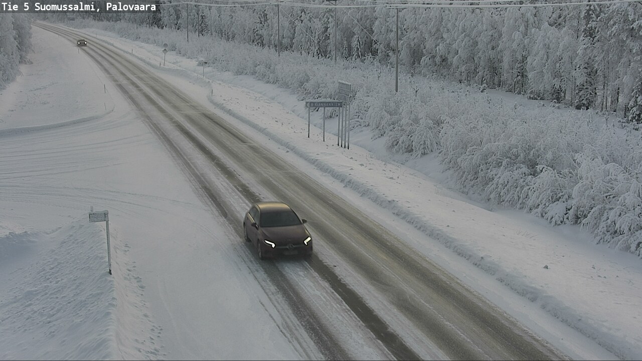 Kelikamerat Kuva Tie 5 Suomussalmi, Palovaara, Suomussalmi, Kainuu