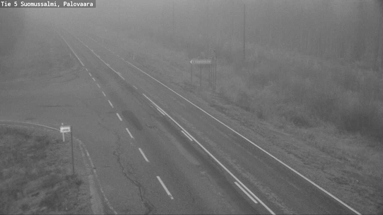 Kelikamerat Kuva Tie 5 Suomussalmi, Palovaara, Suomussalmi, Kainuu
