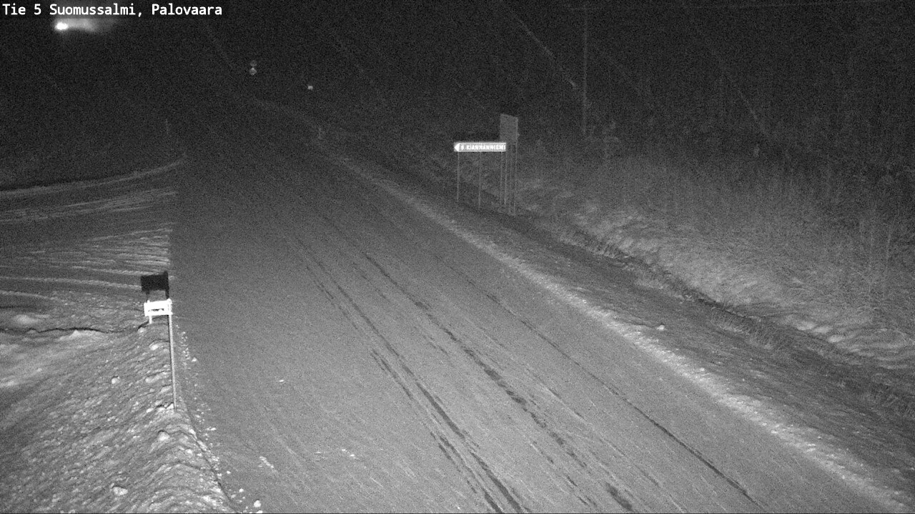 Kelikamerat Kuva Tie 5 Suomussalmi, Palovaara, Suomussalmi, Kainuu