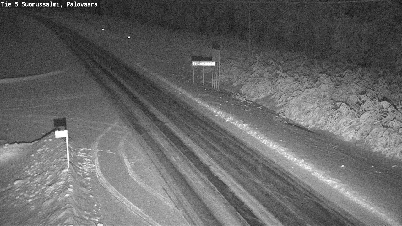 Kelikamerat Kuva Tie 5 Suomussalmi, Palovaara, Suomussalmi, Kainuu