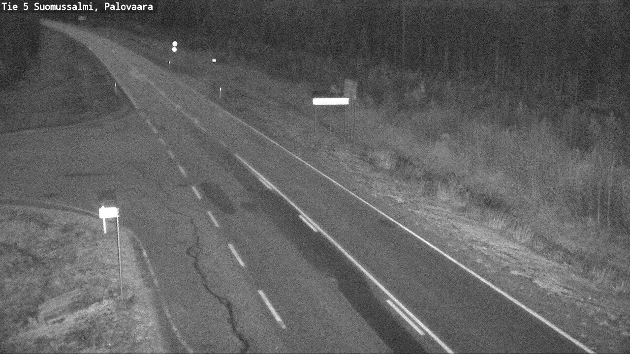 Kelikamerat Kuva Tie 5 Suomussalmi, Palovaara, Suomussalmi, Kainuu