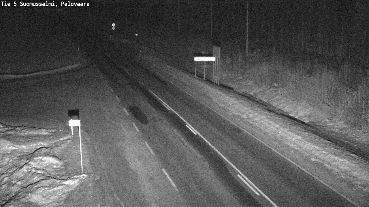 Kelikamerat Kuva Tie 5 Suomussalmi, Palovaara, Suomussalmi, Kainuu