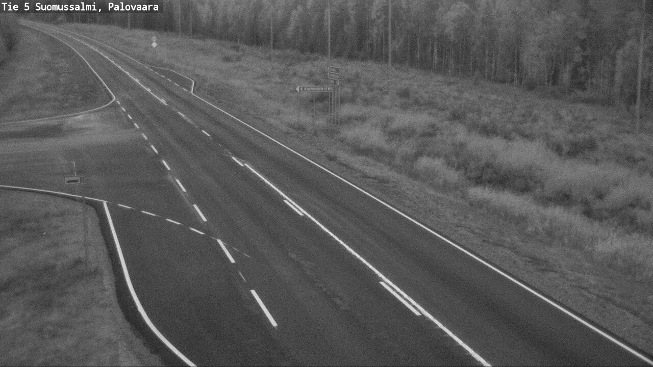 Kelikamerat Kuva Tie 5 Suomussalmi, Palovaara, Suomussalmi, Kainuu