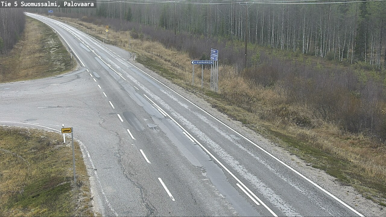 Kelikamerat Kuva Tie 5 Suomussalmi, Palovaara, Suomussalmi, Kainuu