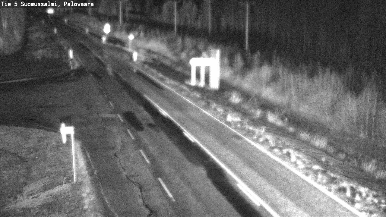 Kelikamerat Kuva Tie 5 Suomussalmi, Palovaara, Suomussalmi, Kainuu