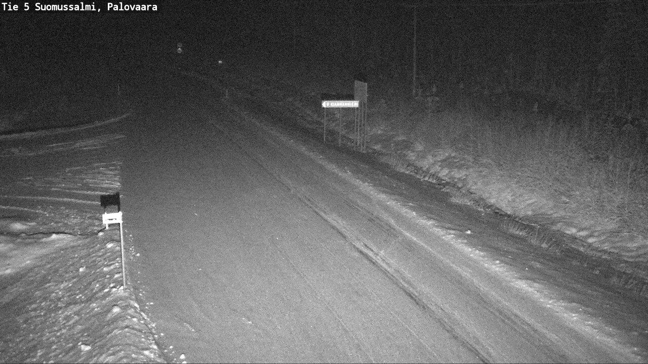 Kelikamerat Kuva Tie 5 Suomussalmi, Palovaara, Suomussalmi, Kainuu