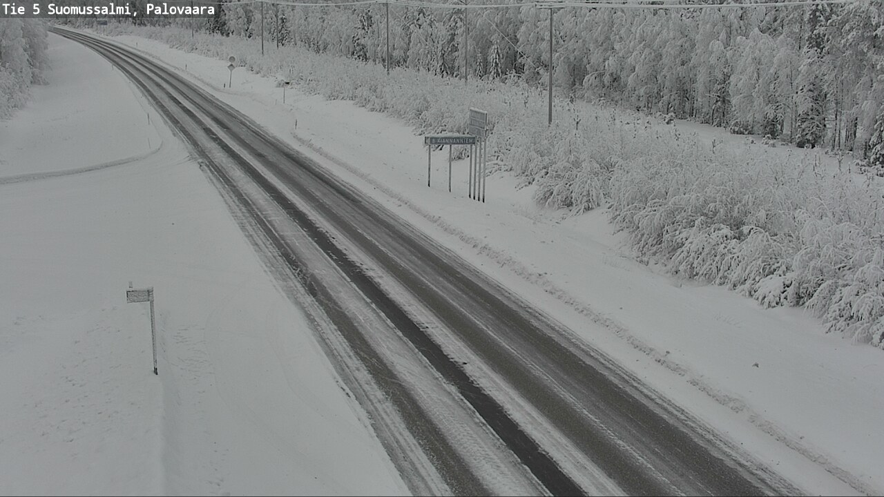 Kelikamerat Kuva Tie 5 Suomussalmi, Palovaara, Suomussalmi, Kainuu