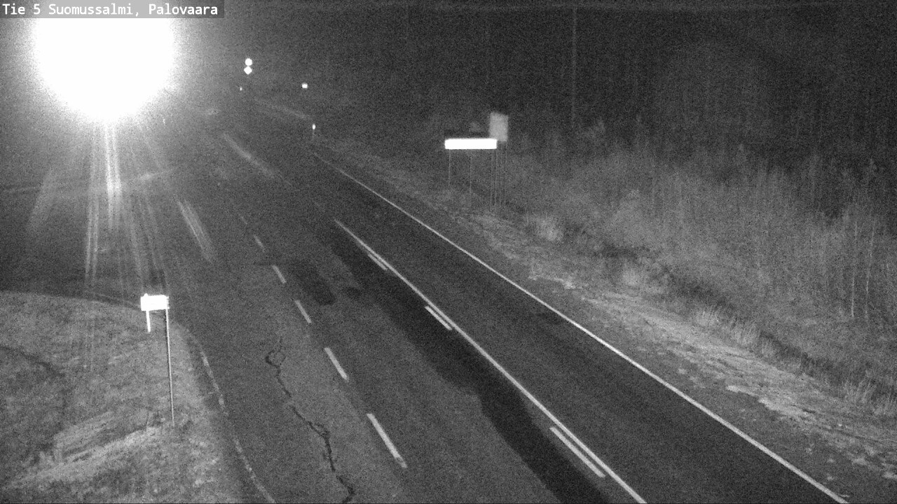 Kelikamerat Kuva Tie 5 Suomussalmi, Palovaara, Suomussalmi, Kainuu