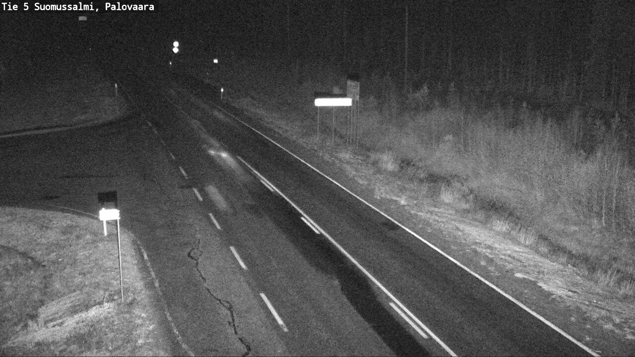 Kelikamerat Kuva Tie 5 Suomussalmi, Palovaara, Suomussalmi, Kainuu