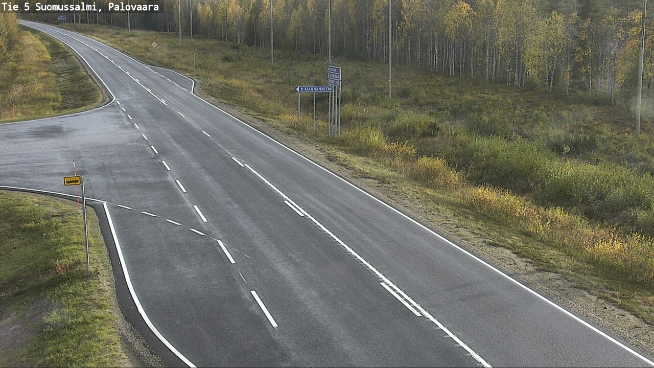 Kelikamerat Kuva Tie 5 Suomussalmi, Palovaara, Suomussalmi, Kainuu