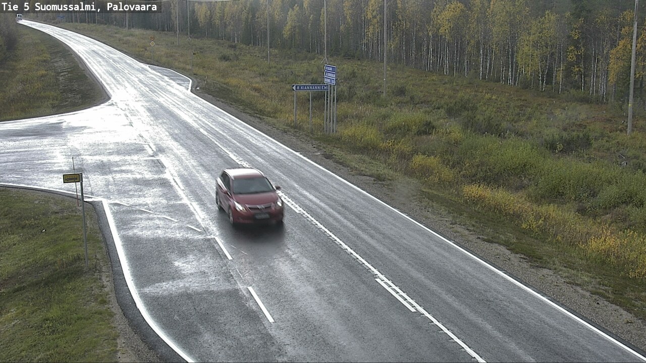 Kelikamerat Kuva Tie 5 Suomussalmi, Palovaara, Suomussalmi, Kainuu