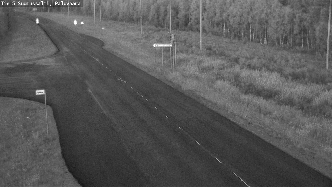 Kelikamerat Kuva Tie 5 Suomussalmi, Palovaara, Suomussalmi, Kainuu