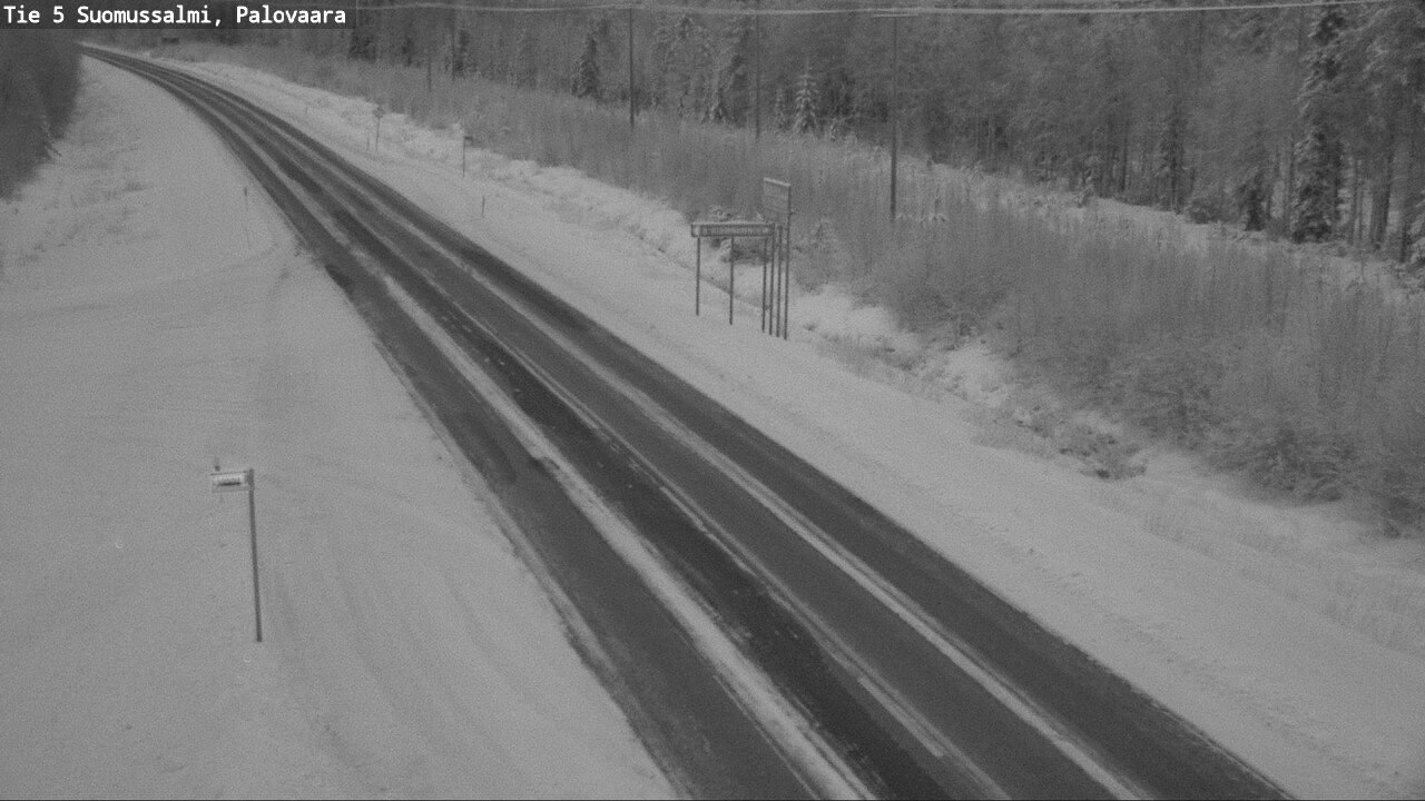 Kelikamerat Kuva Tie 5 Suomussalmi, Palovaara, Suomussalmi, Kainuu