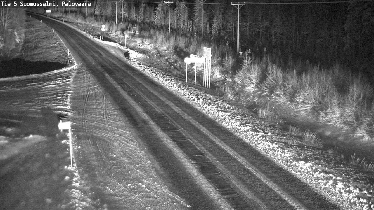 Kelikamerat Kuva Tie 5 Suomussalmi, Palovaara, Suomussalmi, Kainuu