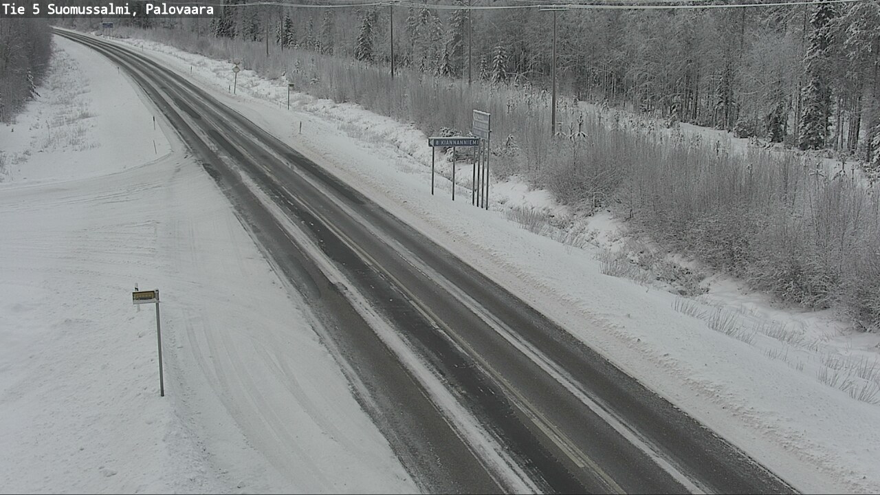 Kelikamerat Kuva Tie 5 Suomussalmi, Palovaara, Suomussalmi, Kainuu