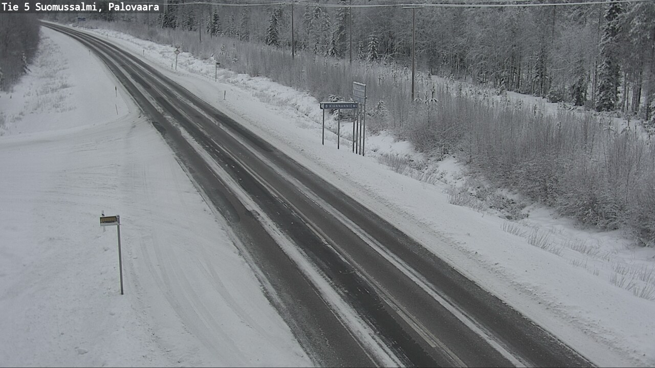 Kelikamerat Kuva Tie 5 Suomussalmi, Palovaara, Suomussalmi, Kainuu