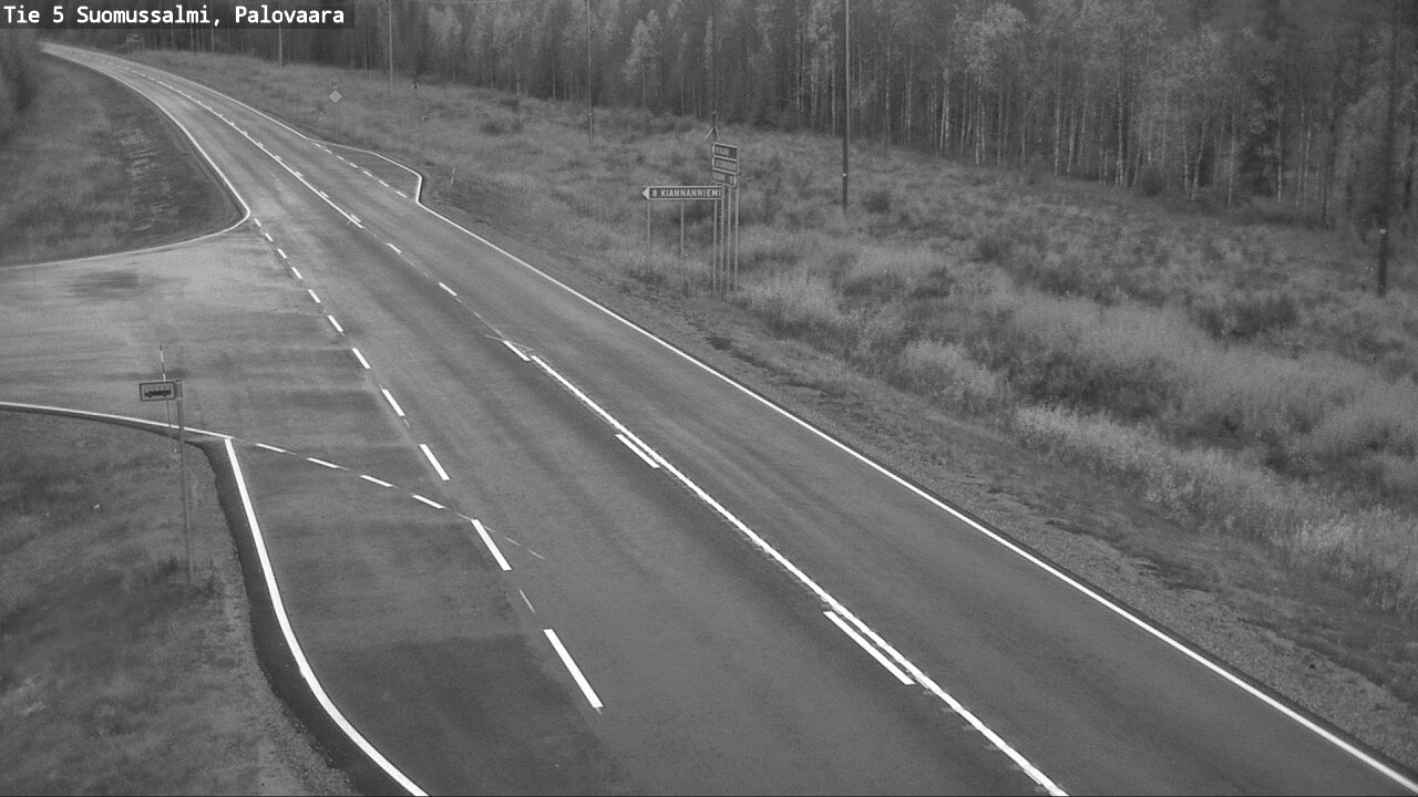 Kelikamerat Kuva Tie 5 Suomussalmi, Palovaara, Suomussalmi, Kainuu