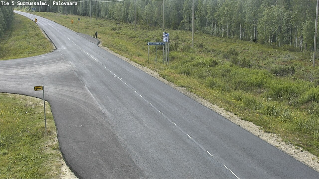 Kelikamerat Kuva Tie 5 Suomussalmi, Palovaara, Suomussalmi, Kainuu