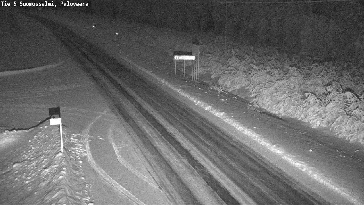 Kelikamerat Kuva Tie 5 Suomussalmi, Palovaara, Suomussalmi, Kainuu