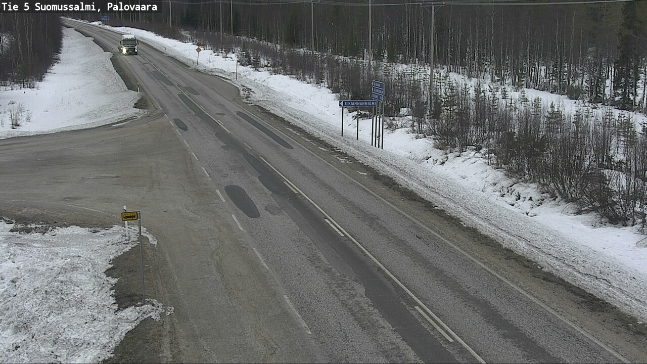 Kelikamerat Kuva Tie 5 Suomussalmi, Palovaara, Suomussalmi, Kainuu