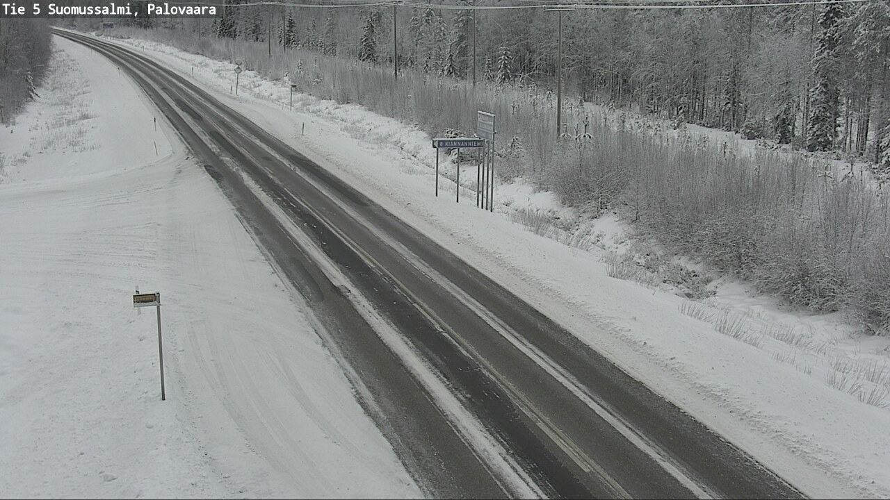 Kelikamerat Kuva Tie 5 Suomussalmi, Palovaara, Suomussalmi, Kainuu