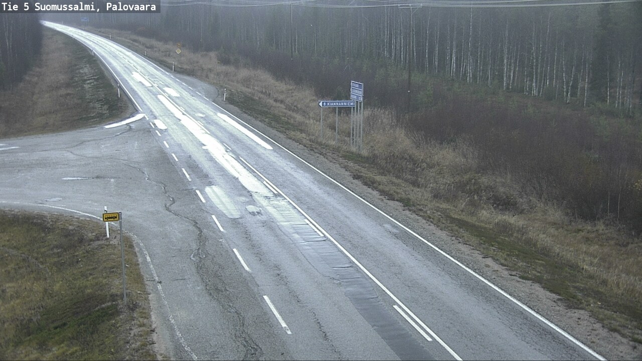 Kelikamerat Kuva Tie 5 Suomussalmi, Palovaara, Suomussalmi, Kainuu