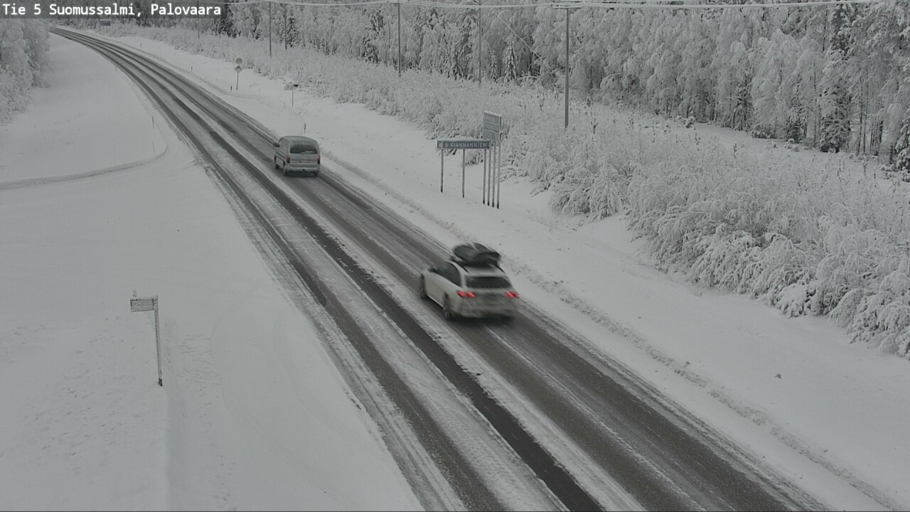Kelikamerat Kuva Tie 5 Suomussalmi, Palovaara, Suomussalmi, Kainuu