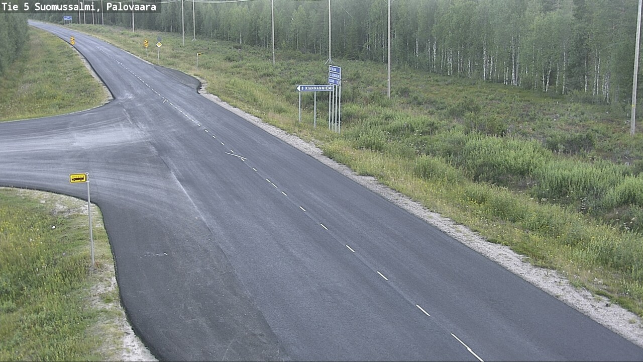 Kelikamerat Kuva Tie 5 Suomussalmi, Palovaara, Suomussalmi, Kainuu