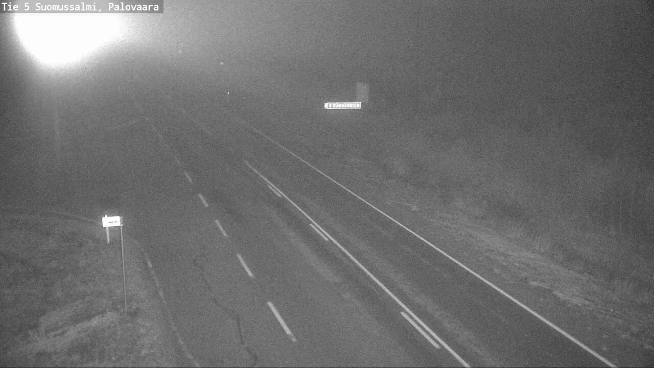 Kelikamerat Kuva Tie 5 Suomussalmi, Palovaara, Suomussalmi, Kainuu