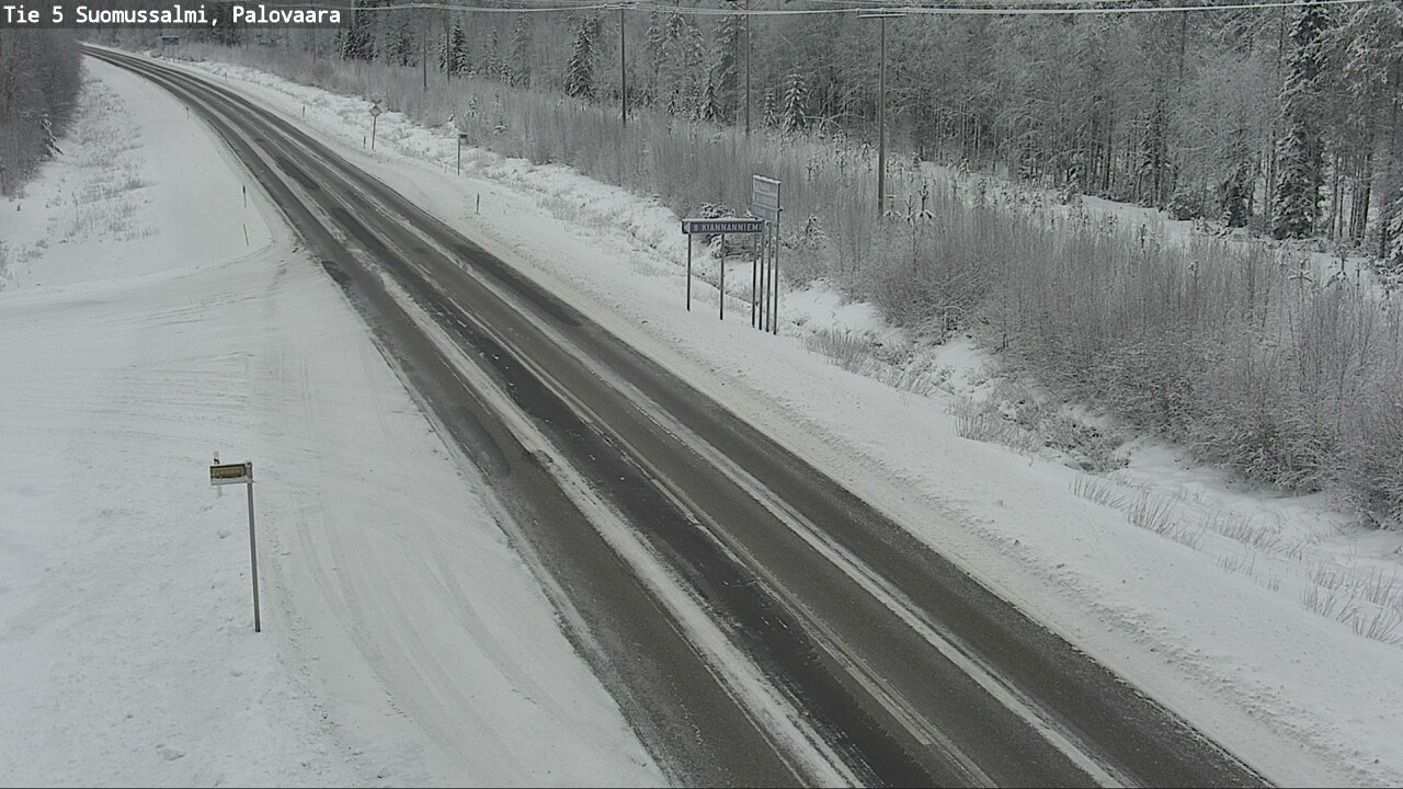 Kelikamerat Kuva Tie 5 Suomussalmi, Palovaara, Suomussalmi, Kainuu