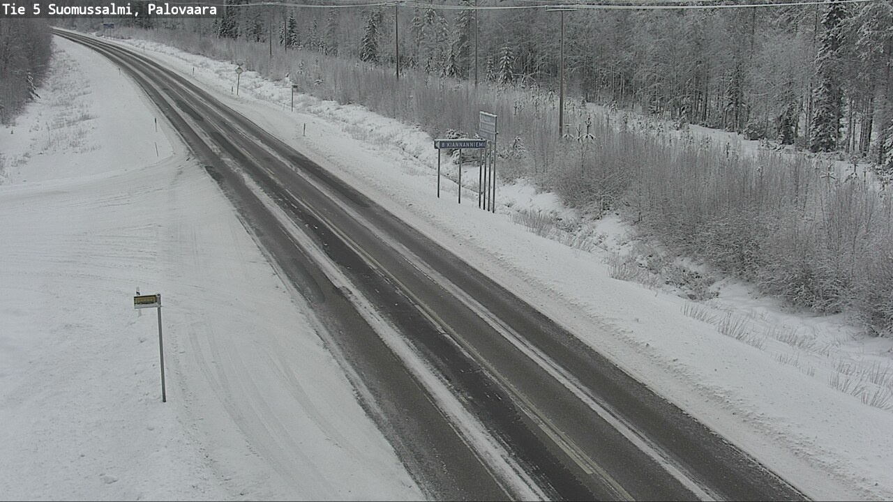 Kelikamerat Kuva Tie 5 Suomussalmi, Palovaara, Suomussalmi, Kainuu