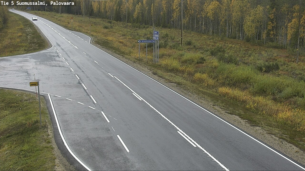 Kelikamerat Kuva Tie 5 Suomussalmi, Palovaara, Suomussalmi, Kainuu