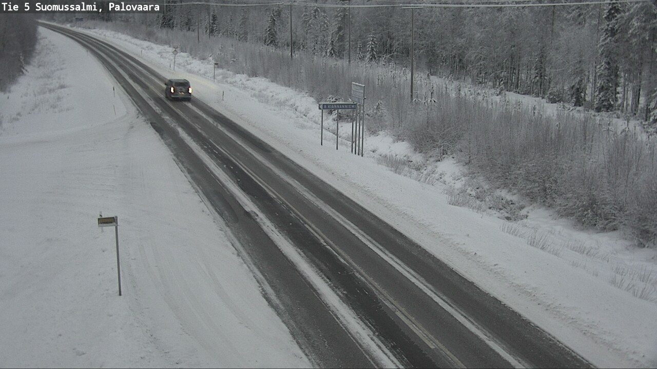 Kelikamerat Kuva Tie 5 Suomussalmi, Palovaara, Suomussalmi, Kainuu