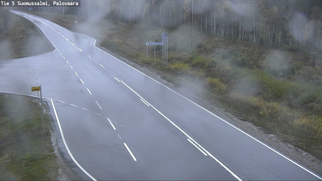 Weather Camera Image Road 5 Suomussalmi, Palovaara, Suomussalmi, Kainuu