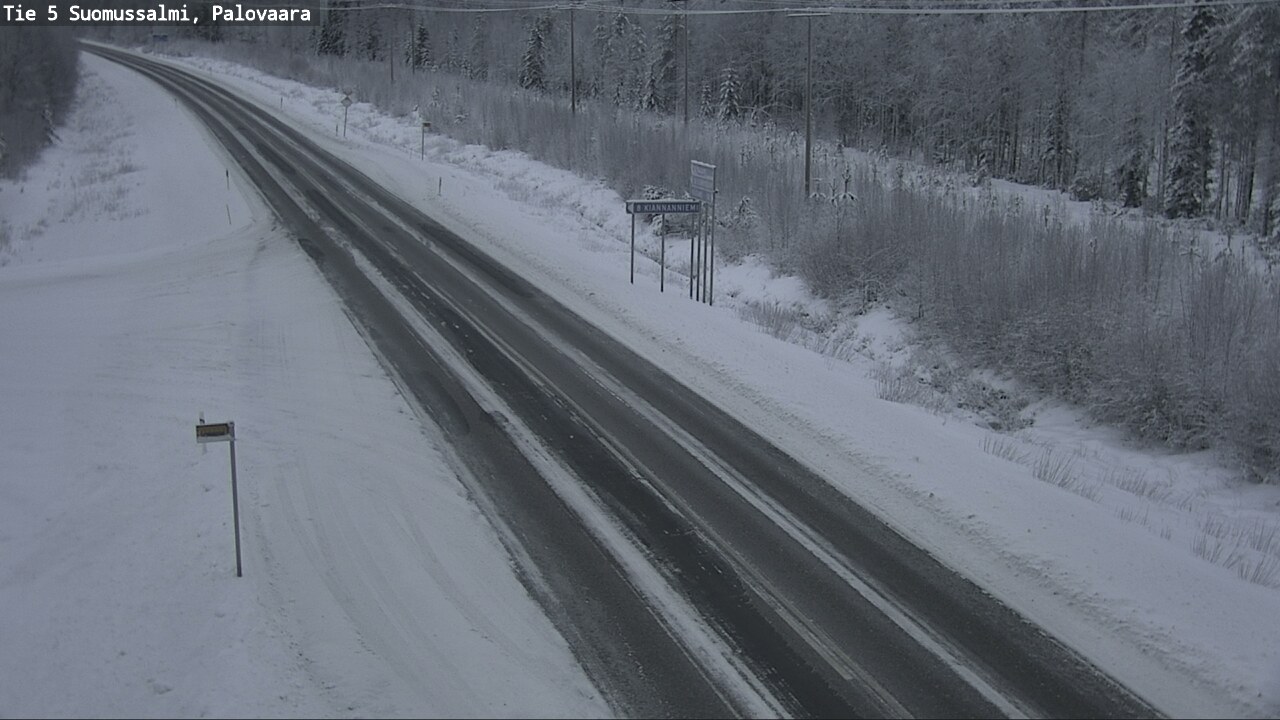 Kelikamerat Kuva Tie 5 Suomussalmi, Palovaara, Suomussalmi, Kainuu