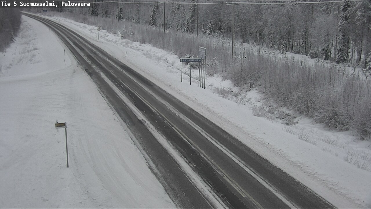 Kelikamerat Kuva Tie 5 Suomussalmi, Palovaara, Suomussalmi, Kainuu